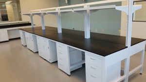 island-type laboratory bench
