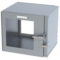clean room pass-through / wall-mounted