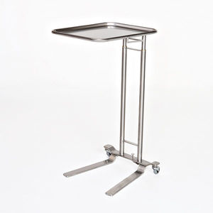 Mayo table on casters