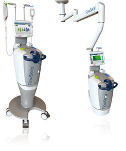 CT scan contrast media injector / dual-head