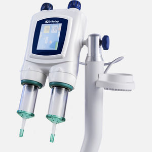CT scan contrast media injector / dual-head