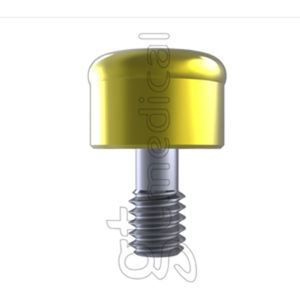 straight implant abutment / titanium / internal / Locator®