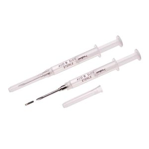 thumbnail image 2 of Medentra 3-Pack 1.8ml Dental Aspirating Syringes - Thumb Ring With Threads 2 of 4
