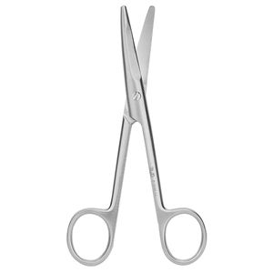 NOYES IRIS Scissor, spring handle, curved, sharp