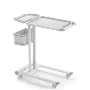 height-adjustable overbed table