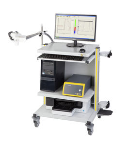 PFT system with DLCO measurement