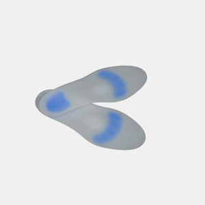 orthopedic insole with heel pad