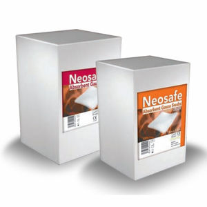 gauze swab / sterile / cotton