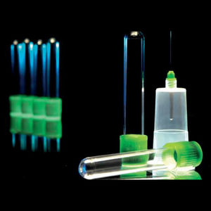 cylindrical collection tube / plasma / separator gel / lithium heparin
