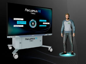training anatomy table