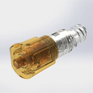 straight infusion connector