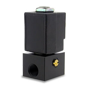 valve for the medical industry / solenoid / media separated