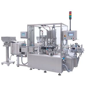 filling and closing machine for the pharmaceutical industry