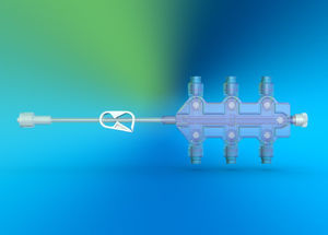 6-way infusion manifold 1