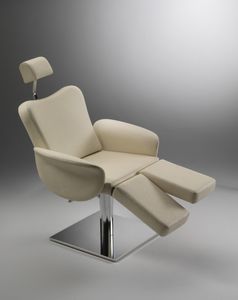 height-adjustable pedicure chair / 3-section