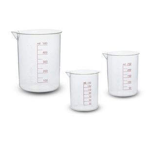 polymethylpentene beaker