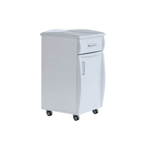 bedside cabinet on casters