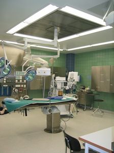 surgery unit filtering ceiling