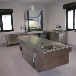 autopsy room