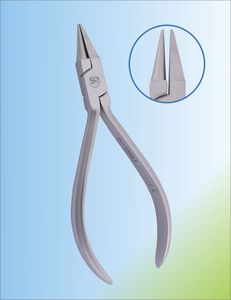 orthodontic pliers / bird beak / stainless steel / autoclavable