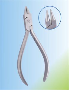 orthodontic pliers / wire bending / stainless steel / autoclavable