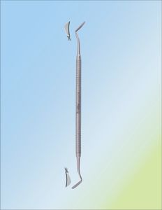 double dental surgical knife