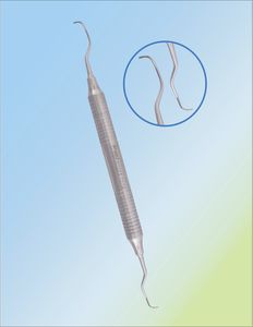 periodontal curette / Gracey / autoclavable / double-ended