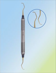 periodontal curette / Gracey / autoclavable / double-ended