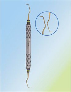 periodontal curette / Gracey / autoclavable / double-ended