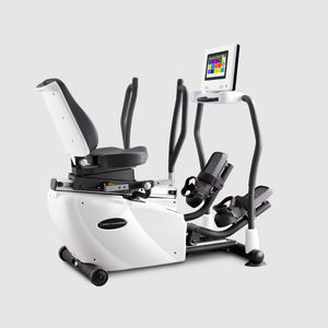 semi-recumbent cross trainer