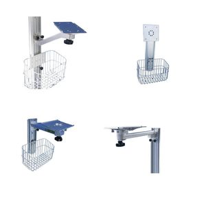 wall-mounted monitor support arm