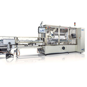 continuous cartoner / vertical / for blister packs / bottle