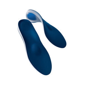 orthopedic insole with heel pad