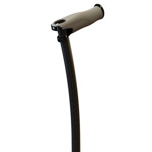 walking stick with offset handle