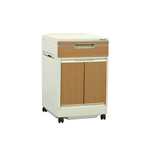 bedside locker on casters