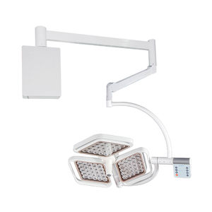 wall-mounted surgical light / modular / LED