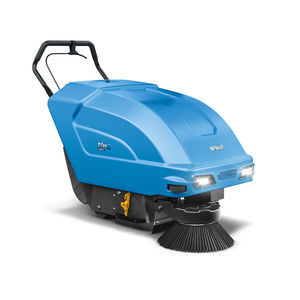 walk-behind vacuum sweeper