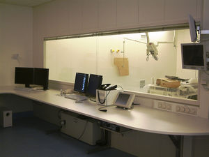 healthcare facility wall structure