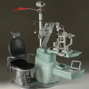 Ophthalmic Workstation 10 500 00 Fly Meccanottica Mazza With Light With Chair Automatic