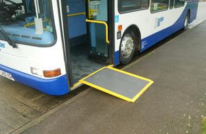 car wheelchair ramp / transportable
