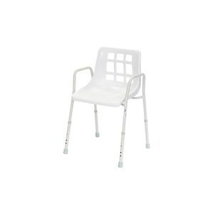 height-adjustable shower chair 1