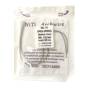 round orthodontic archwire / rectangular / square / NiTi