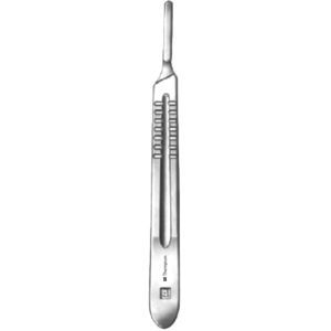 metal handle scalpel handle