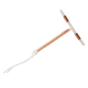 copper-T intrauterine device