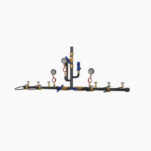 oxygen cylinder filling system