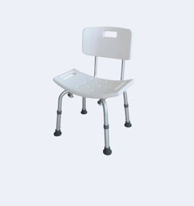shower chair with cutout seat