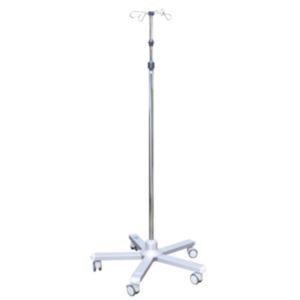 IV pole on castors 1