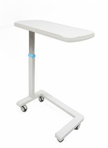 height-adjustable overbed table