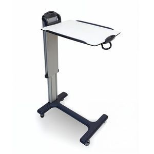 height-adjustable overbed table