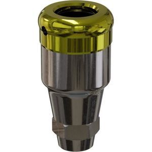 titanium implant abutment